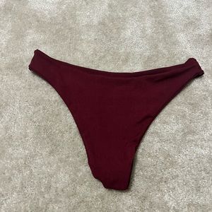 Zaful Red Bikini Bottoms